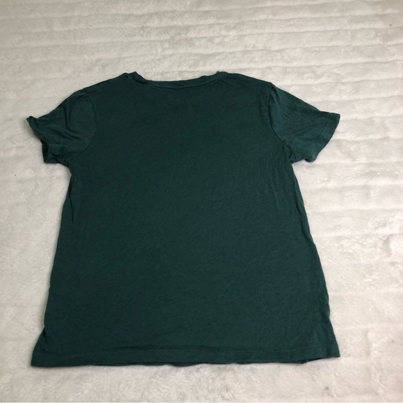 A NEW DAY- WOMENS GREEN SHORT SLEEVE CREW NECK PULLOVER T-SHIRT SIZE XS - Picture 2 of 5